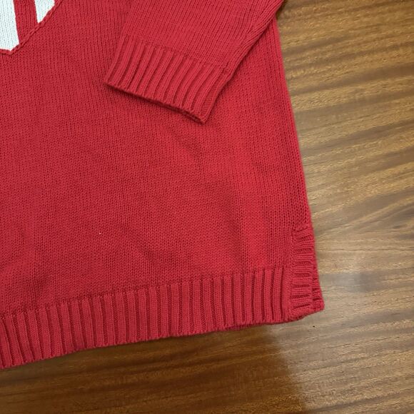 Quacker Factory Women‎ Medium Sweater Patriotic NWT USA Flag - Picture 4 of 7